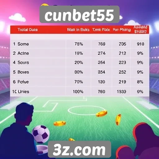 Estatísticas de usuários ativos no cunbet55