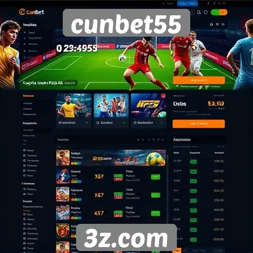 Interface intuitiva do site cunbet55 melhora a experiência do usuário